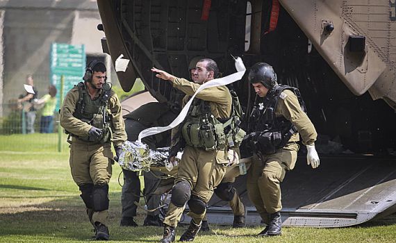 בנו של דרור וינברג נפצע בלחימה בעזה