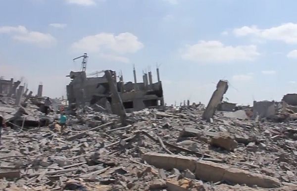 צפו: זה מה שנשאר משכונת סג'עיה