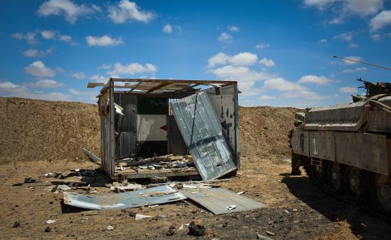 צפו: כוחות גבעתי וצנחנים בפעילות בעזה