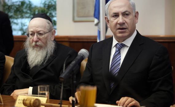 נתניהו במגעים לממשלת אחדות עם החרדים