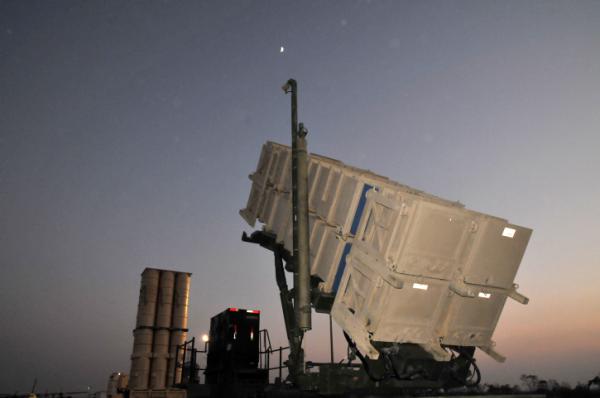 חמאס שיגר מזל"ט לישראל, טיל יירט אותו