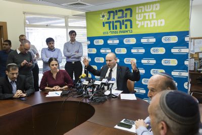 סקר ערוץ הכנסת: הבית היהודי עם 19 מנדטים