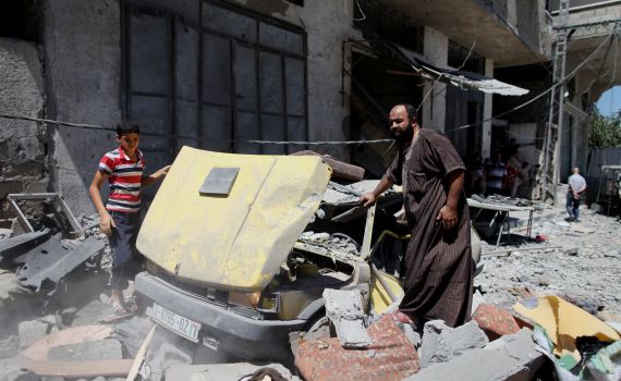 צוק איתן בהקפאה: יש הפוגה הומניטרית