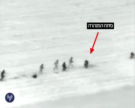 צפו: כך חוסלו המחבלים בפתח המנהרה