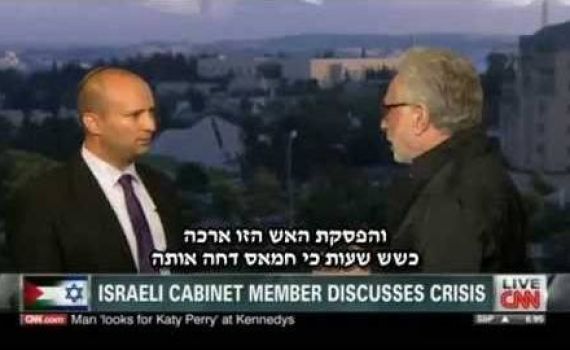 בנט ב-CNN: "חמאס טובח בילדיו שלו"