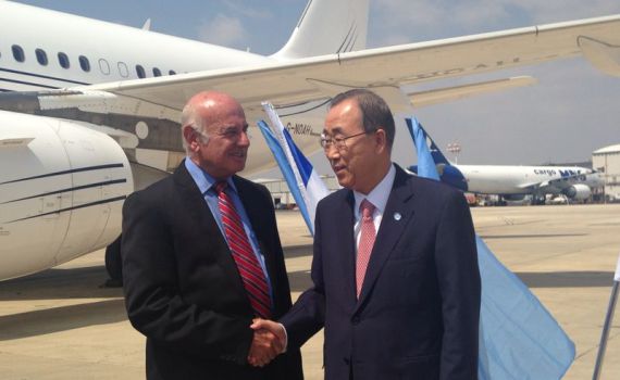 מזכ"ל האו"ם: "אני מעריץ את העם הישראלי"