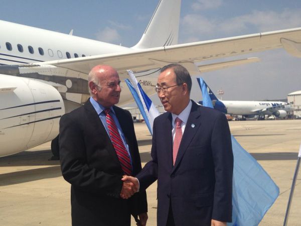 מזכ"ל האו"ם: "אני מעריץ את העם הישראלי"