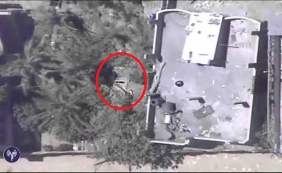 צפו: זיהוי פיר מנהרות ותקיפתו מהאוויר