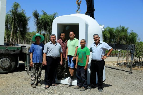 עשר מיגוניות ראשונות הוצבו בשדות הדרום