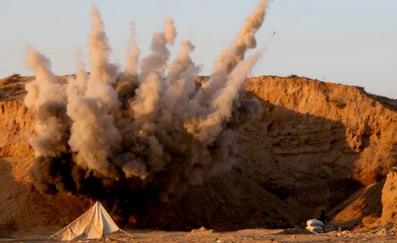 עובדים עלינו? צה"ל תקף "שטחים חקלאיים"