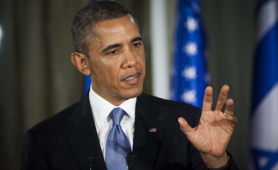אובמה: להפסיק את המצור על עזה
