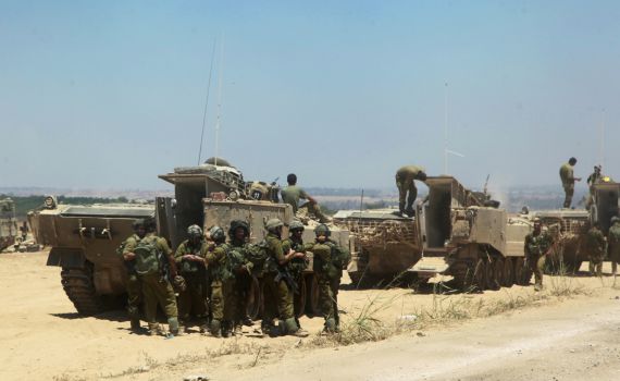 צה"ל מדלל את כמות החיילים בשטחי הכינוס