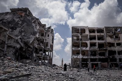 אל תתעסקו איתנו: מראות ההרס בעזה