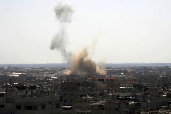 נמשך ירי הטילים; צה"ל תוקף ברצועה