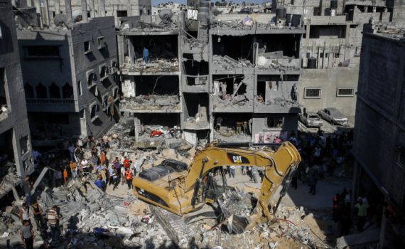 אזעקות באזור ירושלים, צה"ל תוקף בעזה