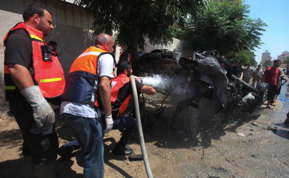 שלושה מחבלים חוסלו בתקיפה בשג'עייה