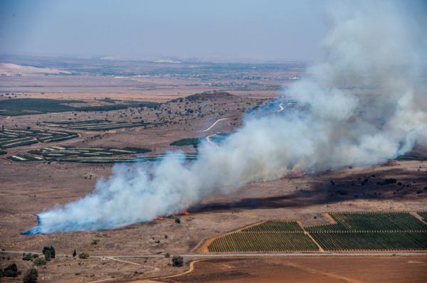 מטרים מהגבול: הפצצה כבדה של צבא אסד
