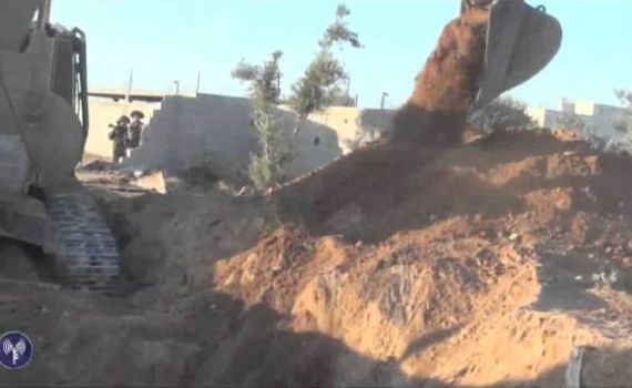 כוחות גבעתי מפוצצים את המנהרה האחרונה בעזה