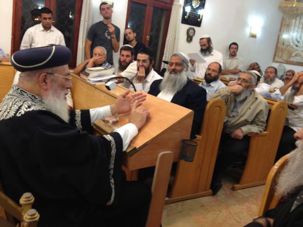 ביום האזכרה לרב גץ זצ"ל ביתו נחשף לציבור