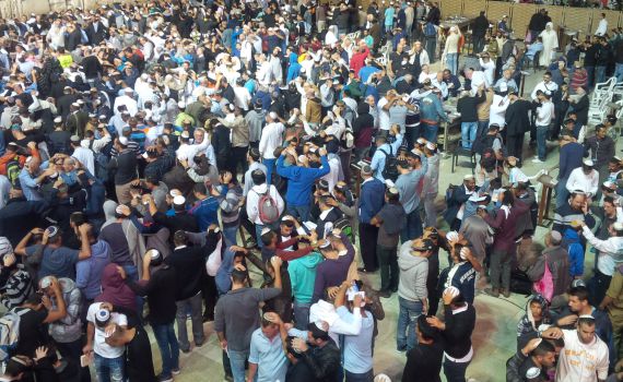 מרגש: עם ישראל התאחד במעמד סליחות בכותל