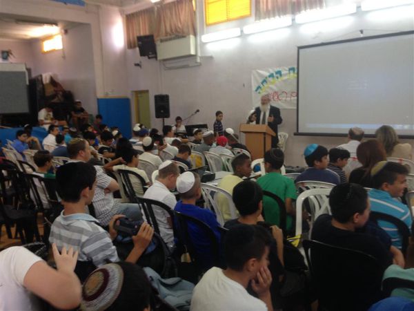 זינוק בכיתות א׳ בבתי הספר הממ"ד בתל אביב