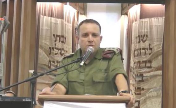 מח"ט הצנחנים בישיבת ההסדר: "מקנא בכם"