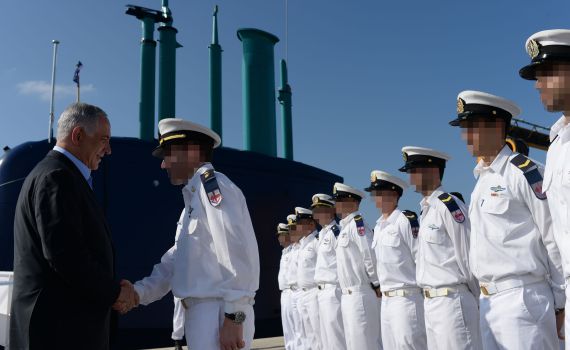 אח"י תנין עגנה בחיפה. נתניהו: "מסר לאויבינו"