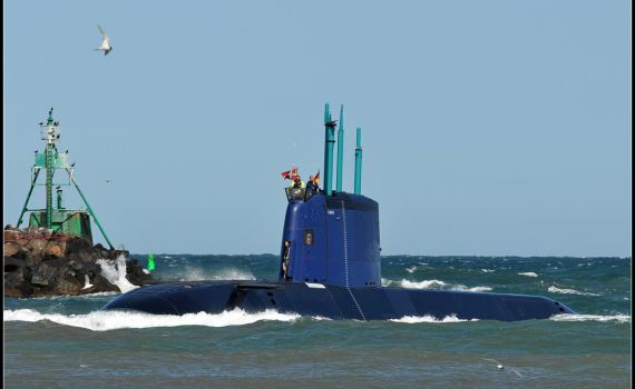 צפו: הצוללת אח"י תנין נמסרת לחיל הים