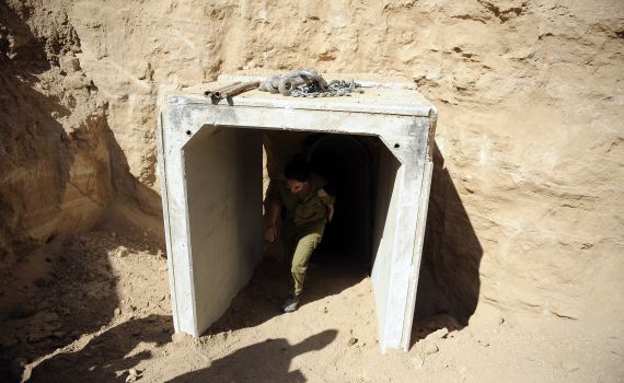 דיווח: חמאס החל בשיקום המנהרות בעזה