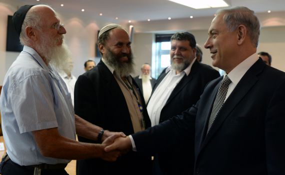 צפו: רבני צהר לנתניהו "באנו לכאן כדי להתפלל להצלחתך"