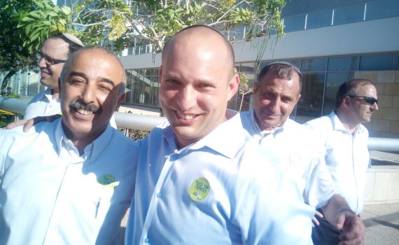 עשרות חברי מרכז הבית היהודי נגד פיצול מתקומה