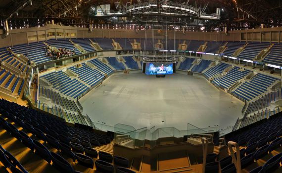 הארנה הושק בי-ם: היכל הספורט הגדול במזה"ת