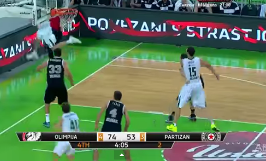 צפו: סל מזווית בלתי אפשרית