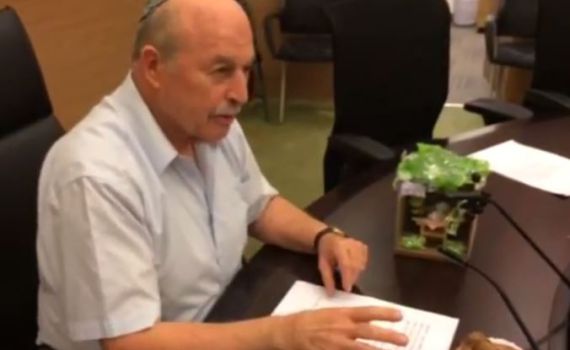 צפו: סלומינסקי מעביר את חוק מע"מ 0% לשבוע