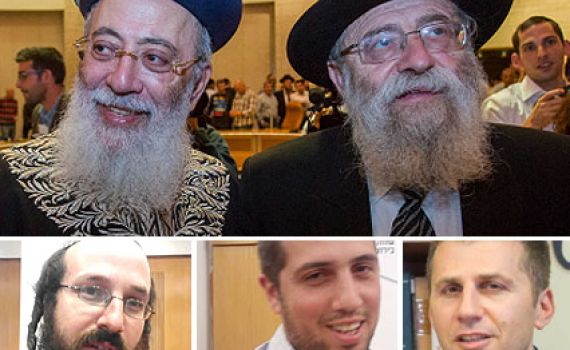 הכירו: אדרכילי הנצחון בקרב על רבנות ירושלים