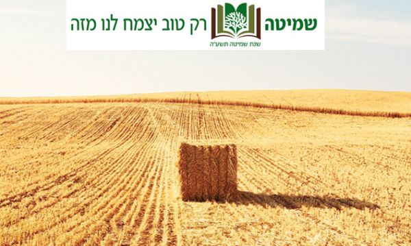 השמיטה כבר כאן: רק טוב יצמח לנו מזה