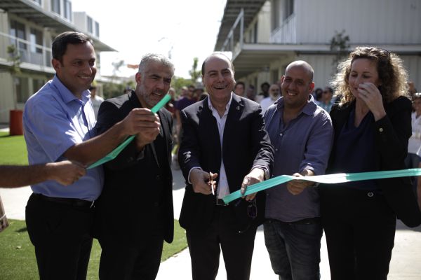 הושק "כפר המכולות" בשדרות