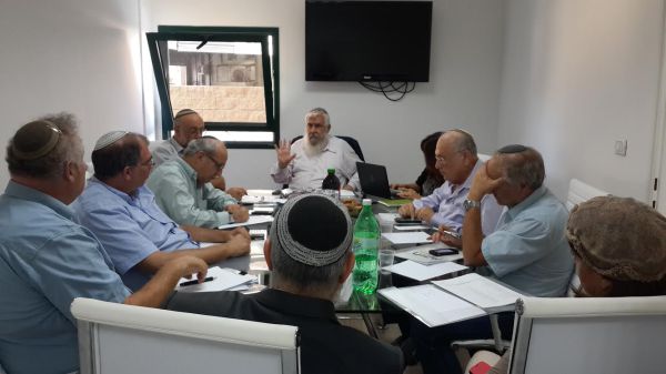 הועדה לתיקון חוקת הבית היהודי התכנסה לראשונה