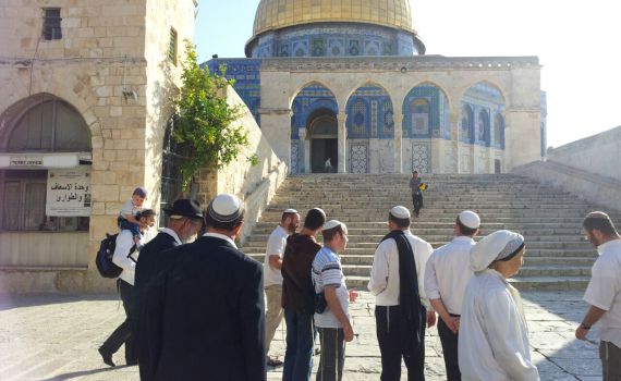 גלריה: הר הבית נפתח היום לכניסת יהודים