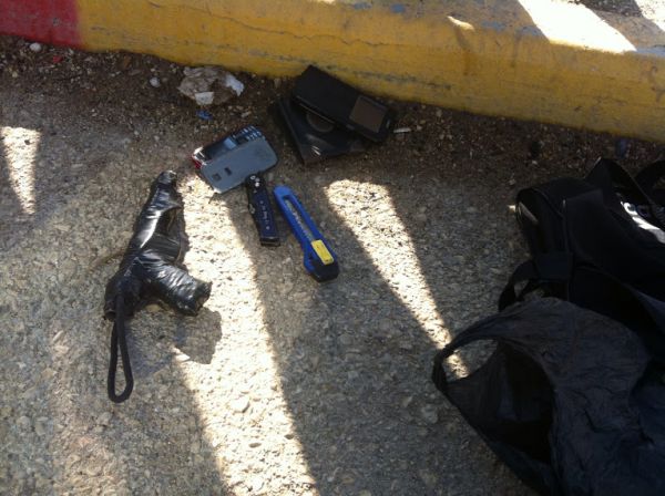 שני ערבים עם מטענים נעצרו במחסום תפוח