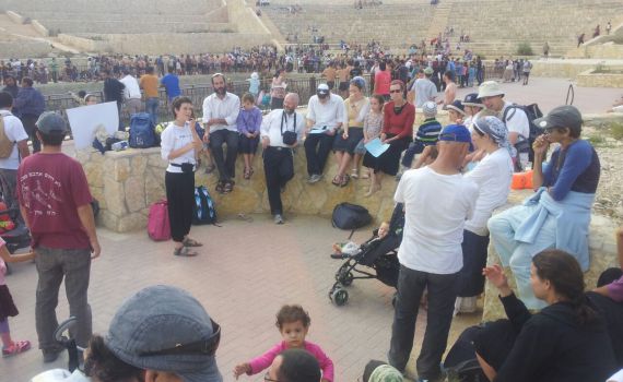 הצלחה רבה ל'תיירות ארץ יהודה'