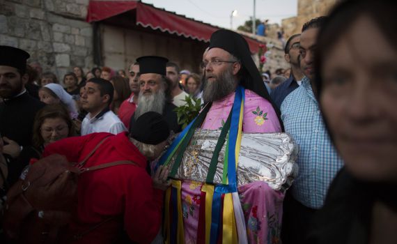 בוטל טקס הפולחן הנוצרי בכותל הדרומי