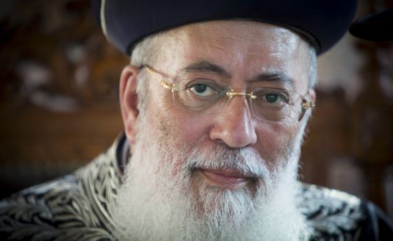 מנכ"ל חדו"ש: "בחירתו של הרב עמאר- חמורה"