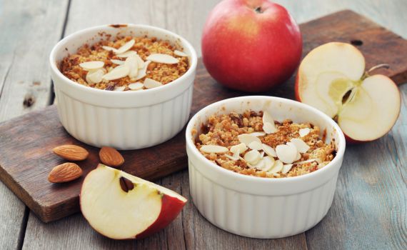 מתכון חגיגי: קראמבל תפוחים פריך ועסיסי