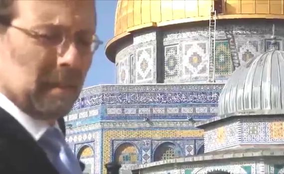 צפו: פייגלין בהר הבית לאחר ההתנקשות בגליק