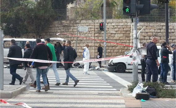 צפו: כך חוסל המחבל הערבי שביצע את הפיגוע