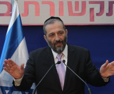 דרעי מציג: התנאים לכניסה לממשלה