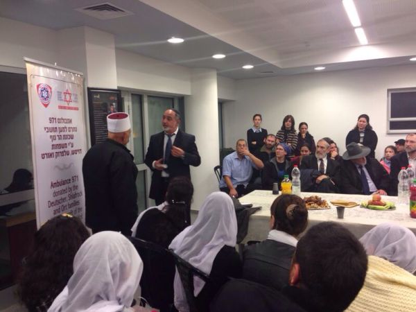 משפחתו של זידאן סייף נפגשה עם משפחות הנרצחים