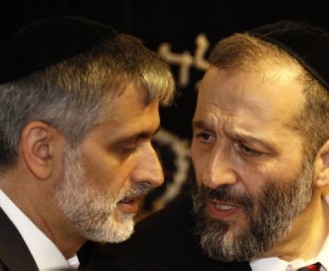 לראשונה מזה כשנה: דרעי וישי נפגשו