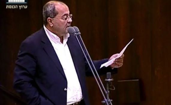 אחמד טיבי בהר הבית: "אנחנו בעלי המקום"